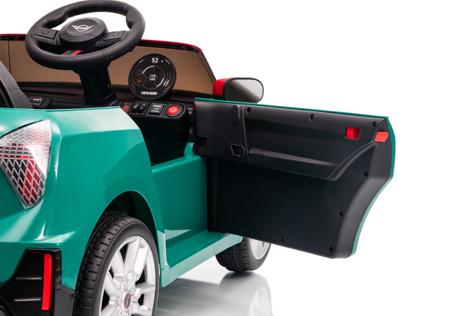 Porte ouvrante avec verrou de sécurité