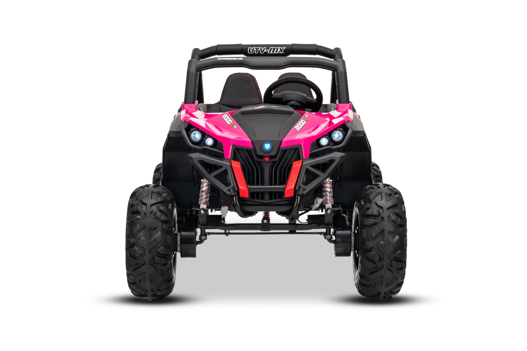 Feux LED avant avec suspension également à l’avant