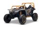 Buggy électrique Arctic CAT XXL 4x4 24V, grise , deux places, roues EVA souples, moteurs puissants, batterie lithium, lecteur MP3 avec Bluetooth, suspension arrière, sièges en simili-cuir, sous licence