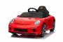 Voiture électrique RUF GT 12V, rouge, portes ouvrantes, télécommande 2,4 GHz, phares LED avant et arrière, entrée USB/Aux, batterie lithium, 2 moteurs de 35W, licence ORIGINALE