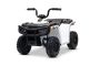 Quad électrique sous licence Arctic Cat 12V, transmission arrière, blanc, éclairage LED, batterie lithium, 2 moteurs de 25W