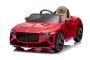 Elektrische kinderauto Bentley Bacalar 12V, rood, deuren die omhoog openen, 2,4 GHz afstandsbediening, LED-verlichting, USB/Aux-aansluiting, vering, lithiumbatterij, 2 x 25W motor, ORIGINELE licentie
