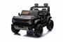 Voiture électrique pour enfants Ford Bronco XL avec propulsion arrière, sous licence (deux places), noir, batterie au lithium, suspension haute, deux sièges, essieu arrière suspendu, télécommande 2,4 GHz, lecteur MP3 avec entrée USB, lumières LED
