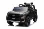 Elektrische kinderauto FORD Ranger , grijs, Leren stoel, 2,4 GHz afstandsbediening, Bluetooth/USB-ingang, Vering, Lithiumbatterij, Kunststof wielen, 2 X 30W motoren, ORIGINELE licentie