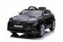 Elektrische kinderauto Audi E-tron Sportback 12V, zwart, brede eenpersoonsstoel met 3-punts veiligheidsgordel, 2,4 GHz afstandsbediening, USB/AUX-aansluiting, vering, lithiumbatterij, LED-verlichting, 2 x 25W motor, ORIGINELE licentie