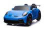 Voiture électrique pour enfants Porsche 911 GT3  24V avec transmission 4x4, bleuw, deux places, télécommande 2,4 GHz, entrée USB/AUX, moteurs 200W, suspension, batterie lithium, phares LED à l’avant et à l’arrière, licence ORIGINALE