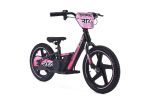 Elektrische kinderbalancer RIRIBIKE RTX6 24V (16"), roze, Lithium-accu, 250W motor, Schijfrem, Verstelbare zachte PU-zitting