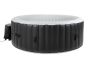 BeneoSpa NEUF Portable Gonflable Bubble Spa, Bain à Remous, Noir-Blanc