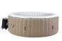 BeneoSpa NOUVEAU spa à bulles gonflable portable, bain à remous, marron-blanc