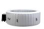 BeneoSpa NEUF Portable Gonflable Bubble Spa, Bain à Remous, Gris
