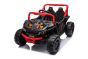 Voiture électrique pour enfants UTV Small 12V, noir, propulsion arrière, batterie 12V, roues en plastique, large siège double pour un seul enfant, télécommande 2,4 GHz, lecteur MP3 avec entrée USB/SD, lumières LED