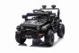 Voiture électrique pour enfants OFFROAD NEW avec traction arrière, noir, batterie lithium, châssis haut, siège large, suspension arrière, télécommande 2,4 GHz,  lumières LED