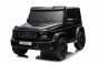 Voiture électrique pour enfants Mercedes-Benz G63 AMG 4x4² Biplace 12V, noir, Lecteur MP3 avec entrée USB/AUX, Conduite 4x4, Batterie 12V14Ah, Roues EVA avec suspension, Sièges en similicuir, Télécommande, Licence