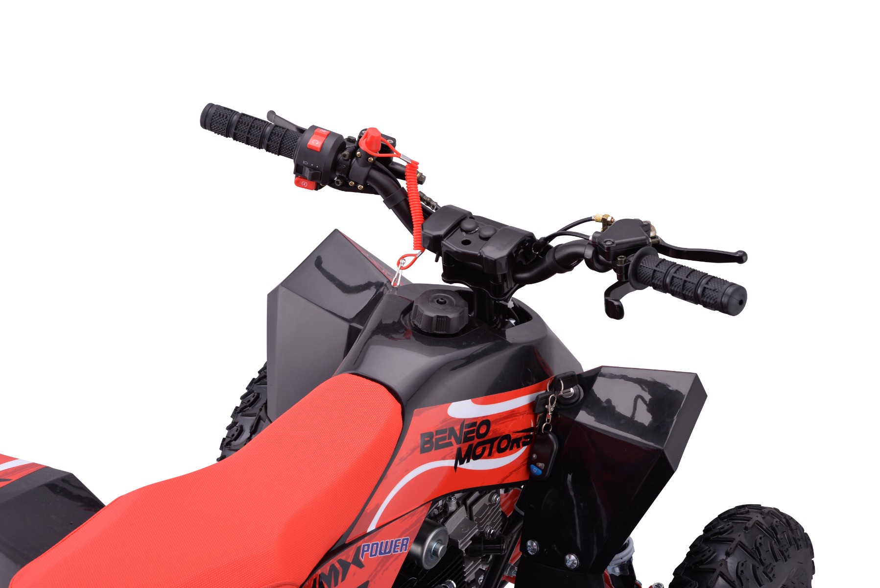 Démarrage à clé avec démarreur électrique automatique