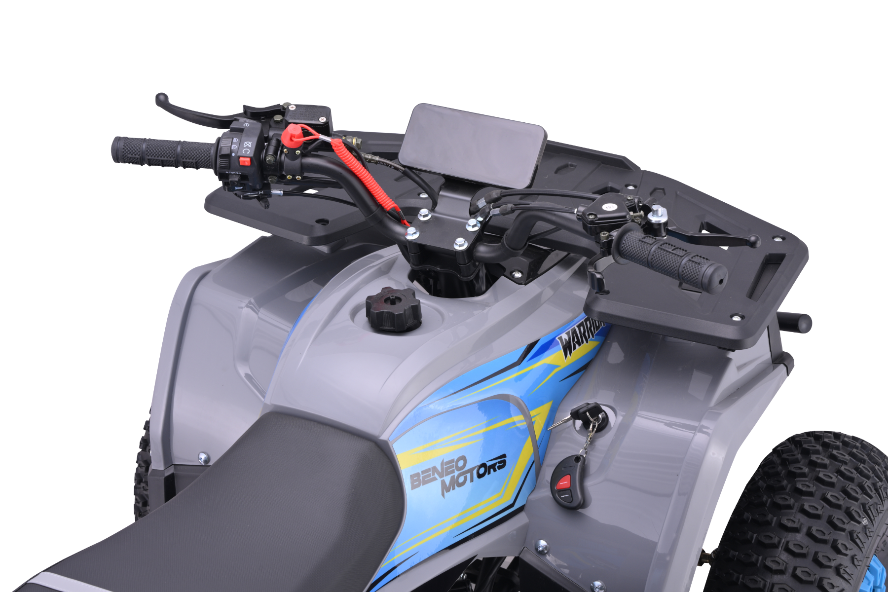 Clignotants, écran LCD, télécommande