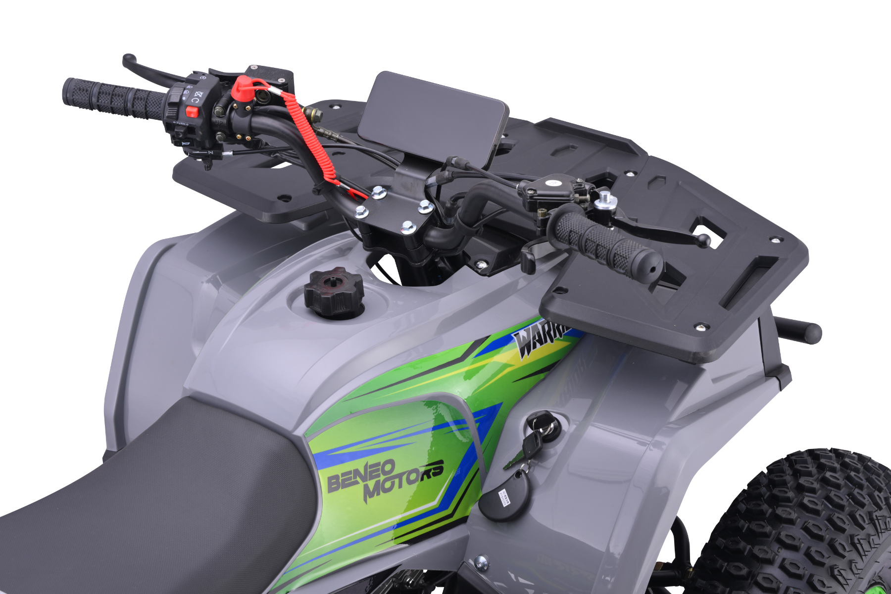 Clignotants, écran LCD, télécommande