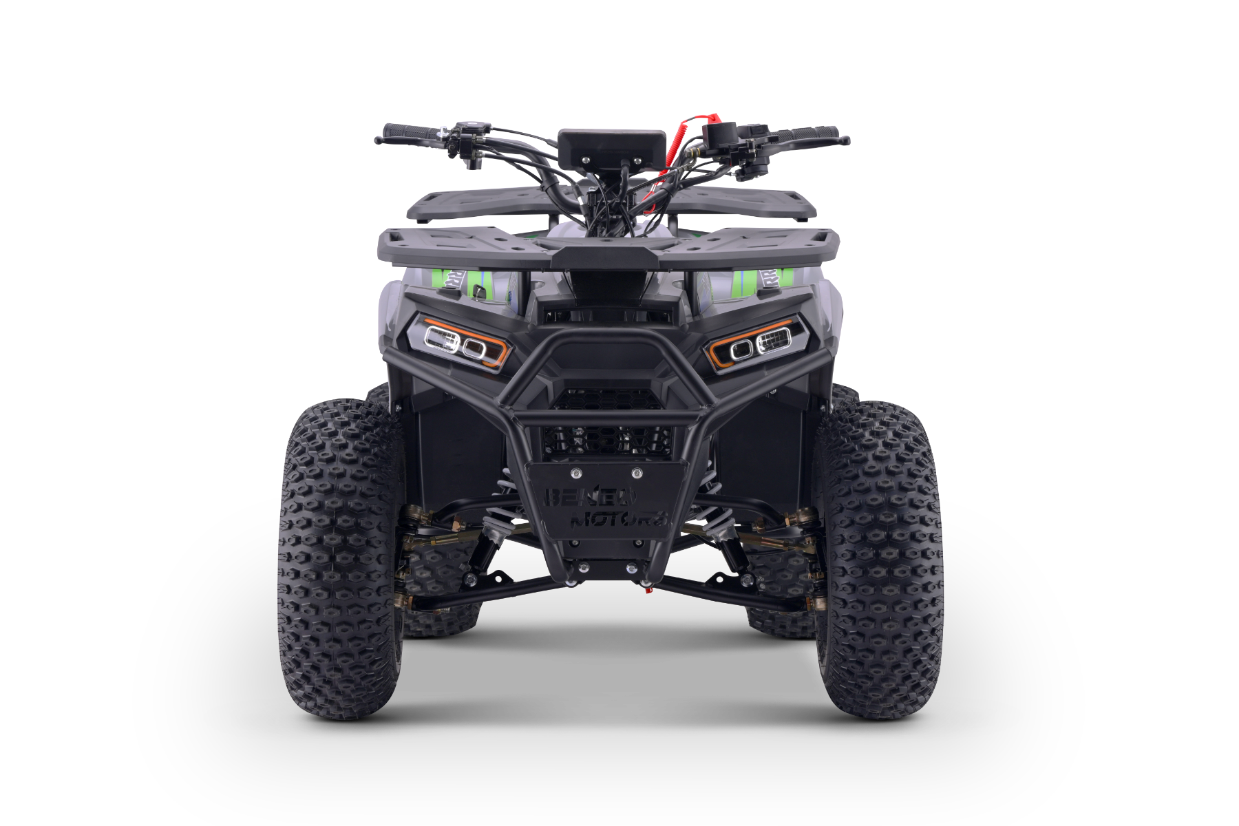 Feux LED, porte-bagages métalliques avant et arrière